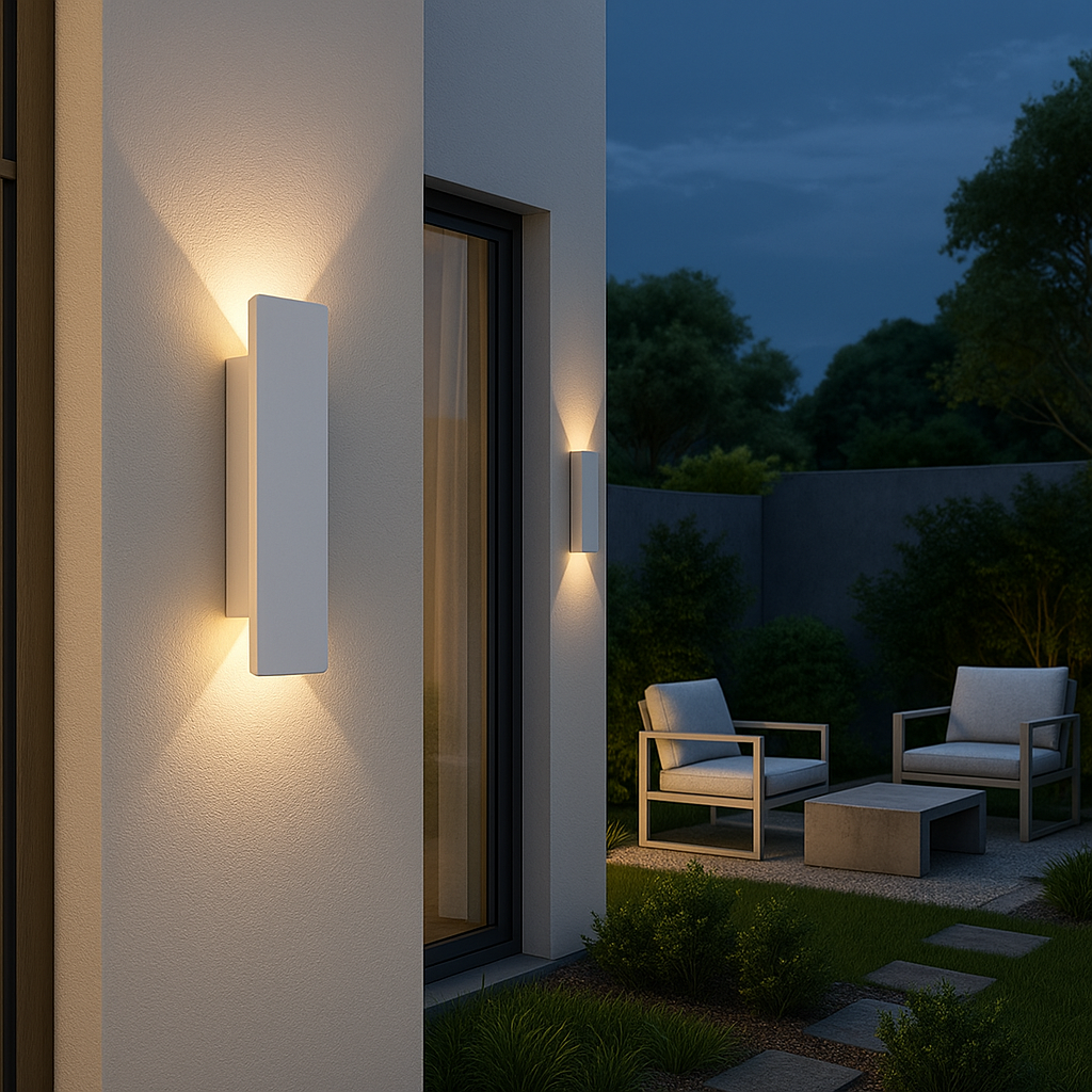 Applique murale LED extérieure Streamline – Étanche IP65 – Disponible en 4 tailles
