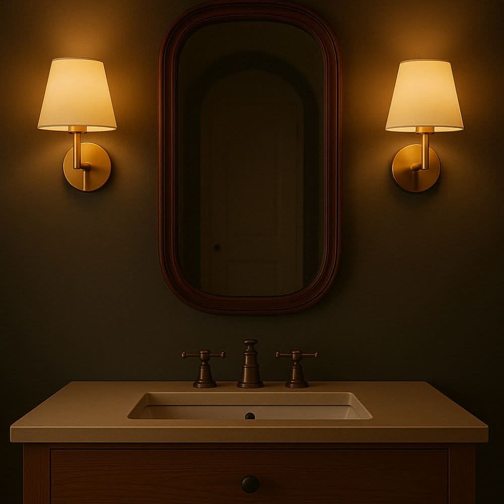 Appliques murales sans fil avec intensité variable et abat-jour en tissu – 3 températures de couleur, télécommande, lot de 2 pour chambre et couloir