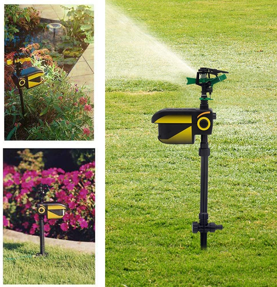 Arroseur de jardin répulsif pour animaux à détecteur de mouvement