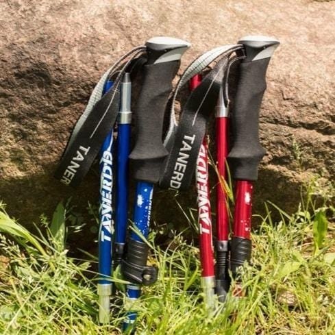Bâtons de randonnée pliables | Bâtons de trekking pour activités outdoor et aventure