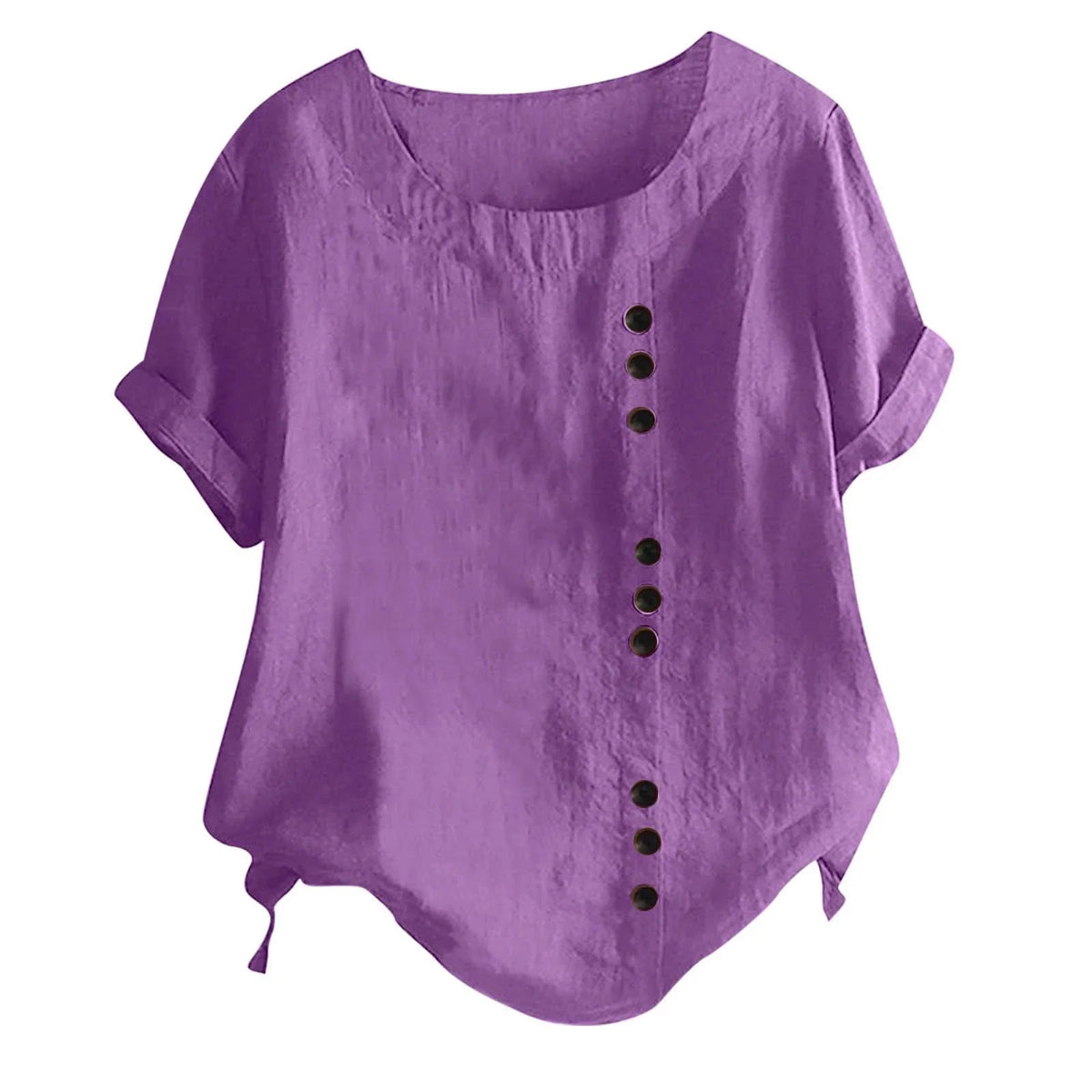 Blouse pour femme avec fermeture à boutons