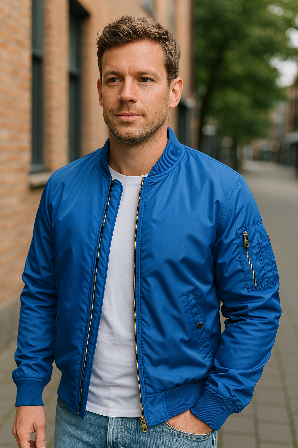 Blouson bomber élégant pour homme