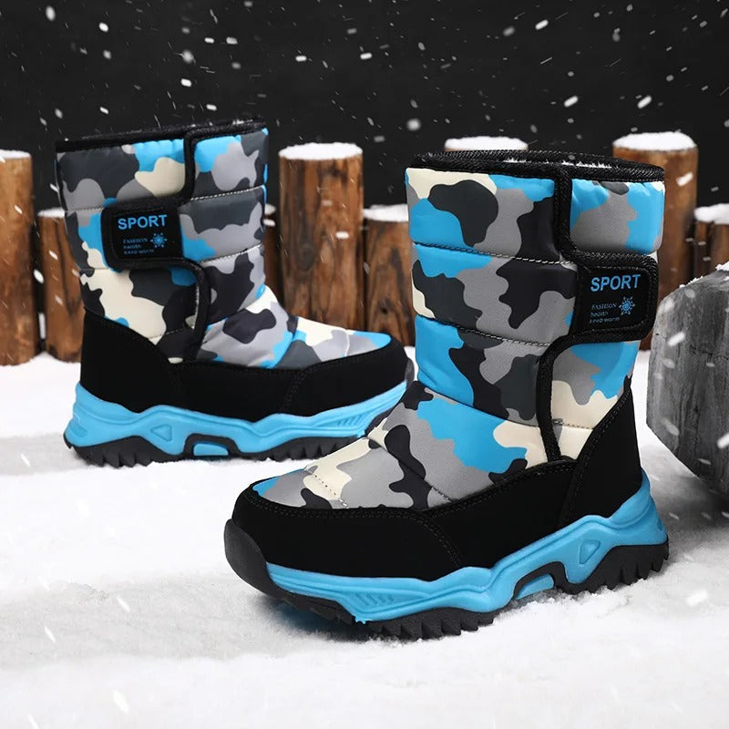 Bottes de neige imperméables pour enfant