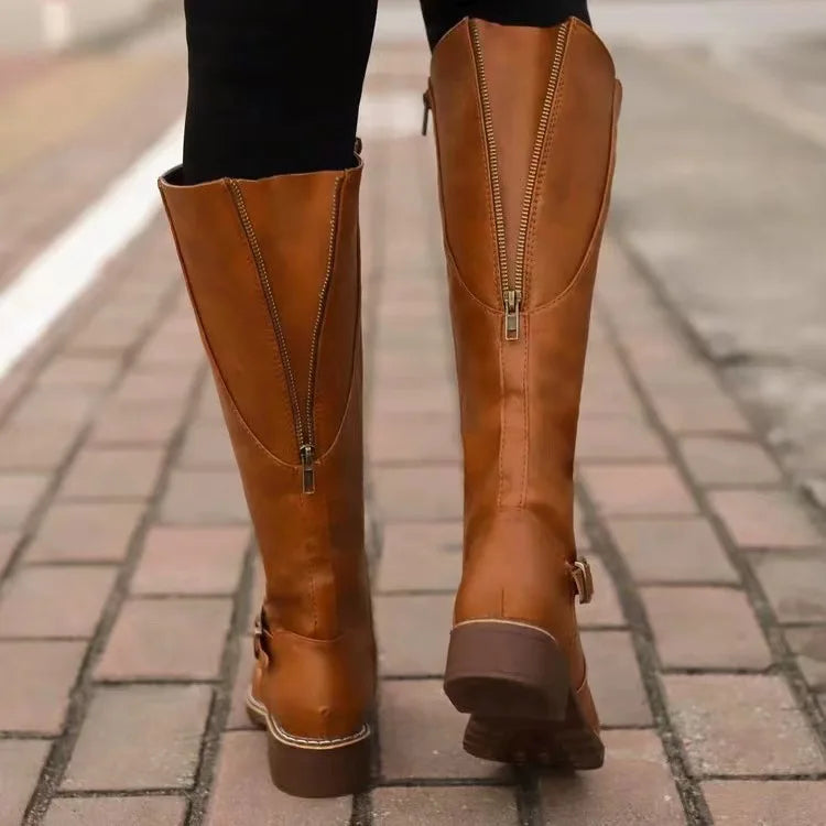 Bottes orthopédiques à boucle