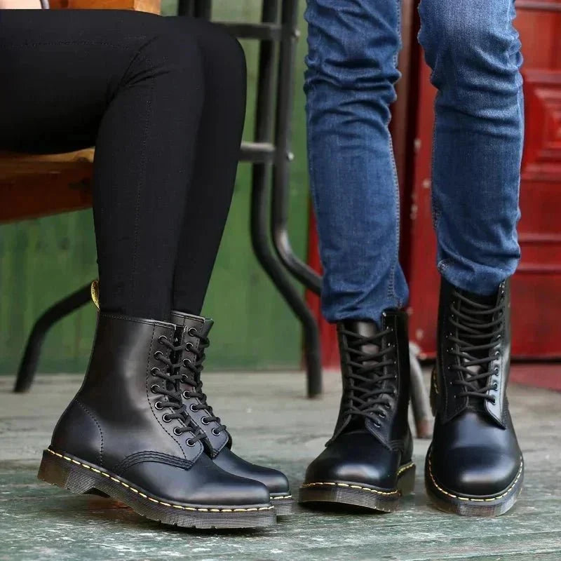 Bottines classiques de style britannique de haute qualité