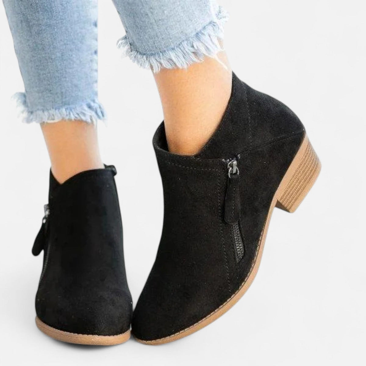 Bottines orthopédiques en cuir pour femme – Confort thérapeutique et style raffiné