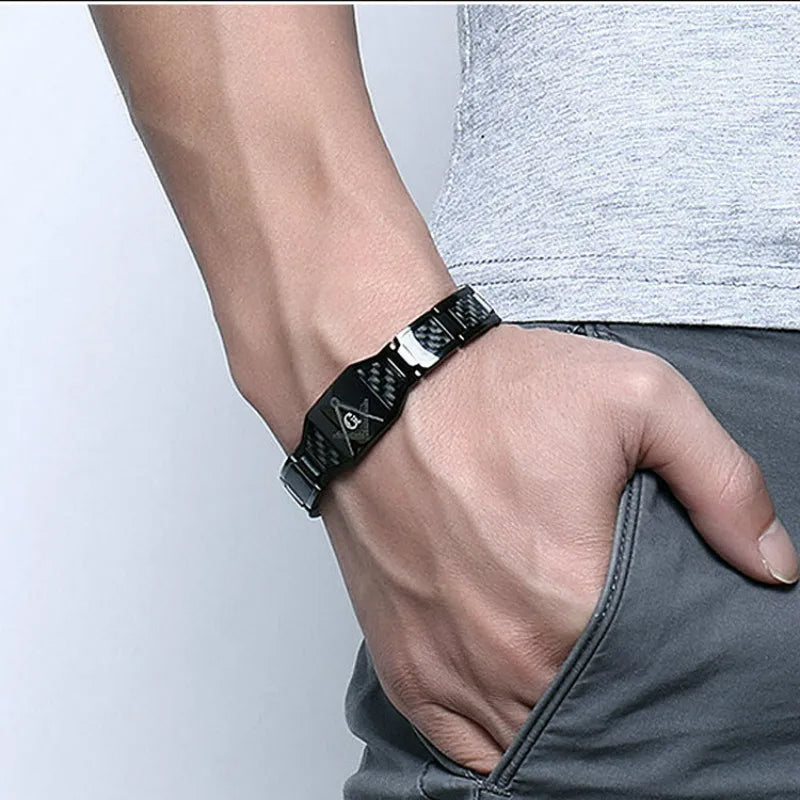 Bracelet magnétique pour homme soulagement de la douleur – design élégant et durable
