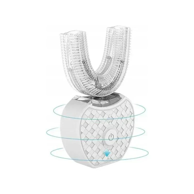 Brosse à dents ultrasonique blanchissante avec résultats de nettoyage visibles