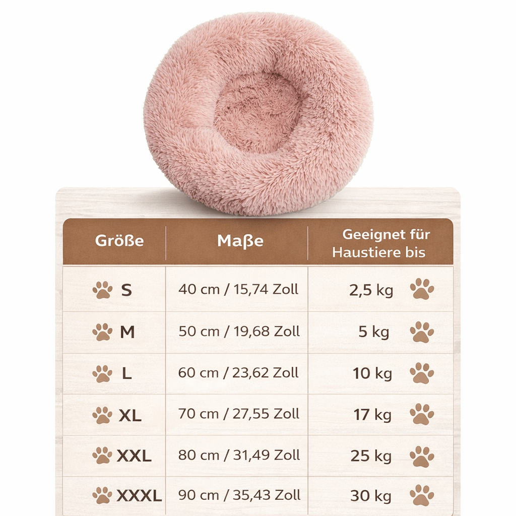 CALMING DOG – Super soft dog bed for relaxed sleep