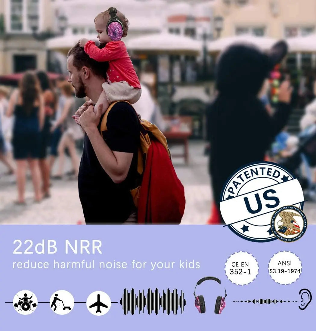 Casque anti-bruit enfant pour la protection auditive