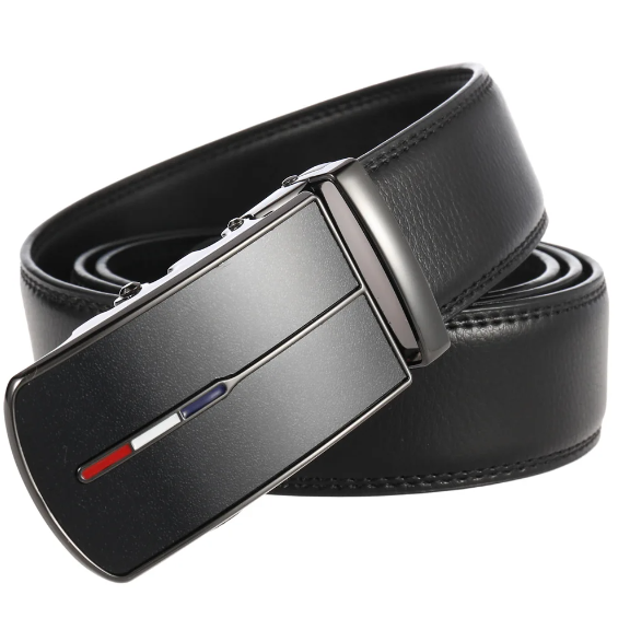 Ceinture homme élégante et luxueuse avec boucle automatique