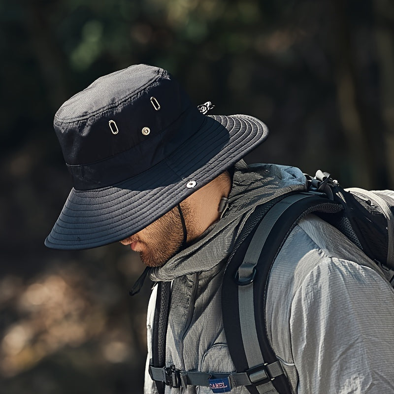 Chapeau de soleil pour homme avec protection UV pour la marche et la plage
