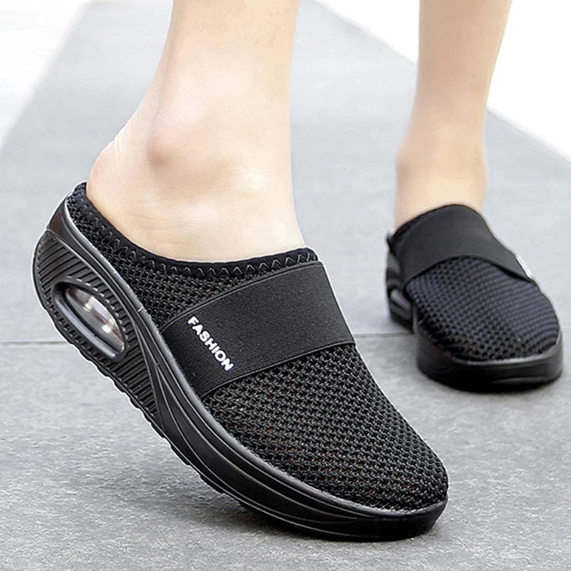Chaussures de marche à enfiler avec coussin d'air