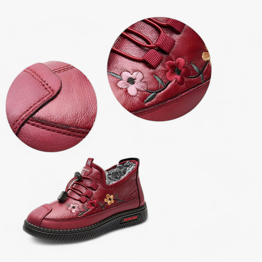 Chaussures pour femme à motif floral