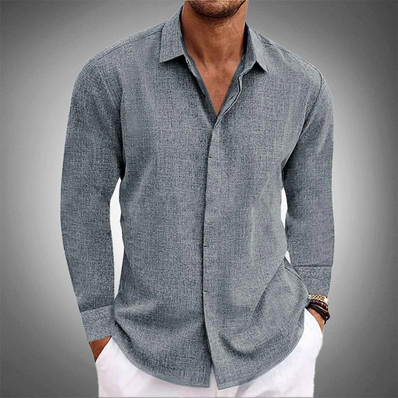 Chemise homme boutonnée