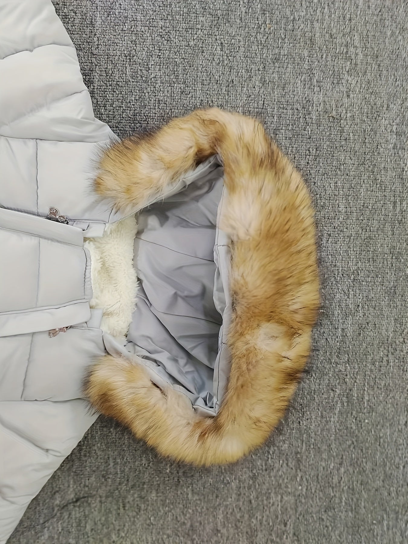 Combinaison de neige luxueuse à capuche pour enfant pour le grand froid