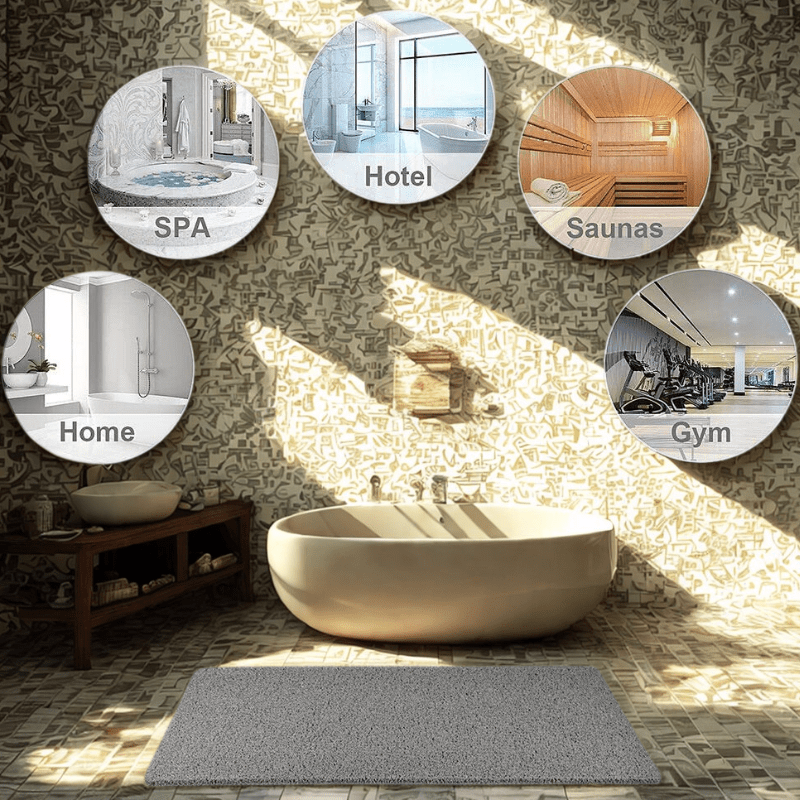 COMFORTDRAIN Mat – Non-slip Shower Mat with Hygienic Drainage System
