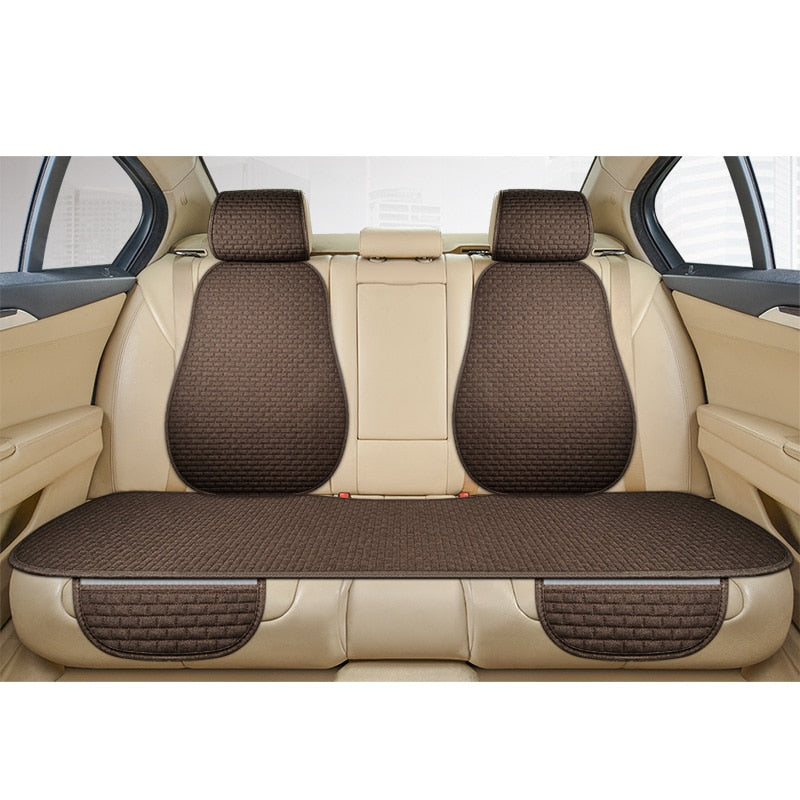 Coussin d'assise de siège auto universel antidérapant avec poche
