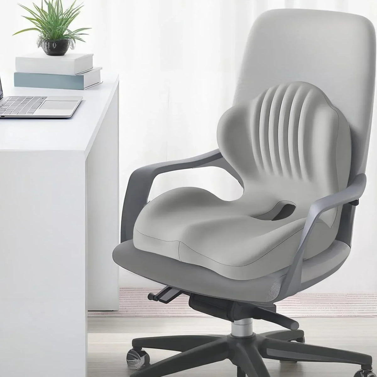 Coussin de siège de chaise de bureau contouré
