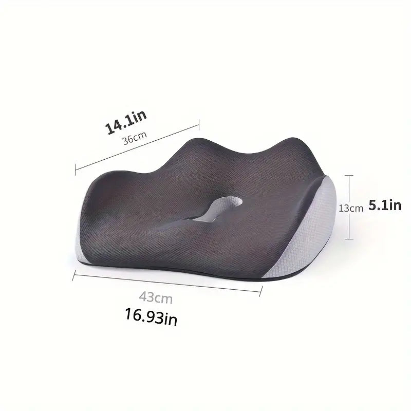 Coussin de siège en mousse à mémoire de forme pour confort toute la journée