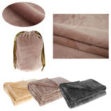 Couverture chauffante sans fil en flanelle USB portable