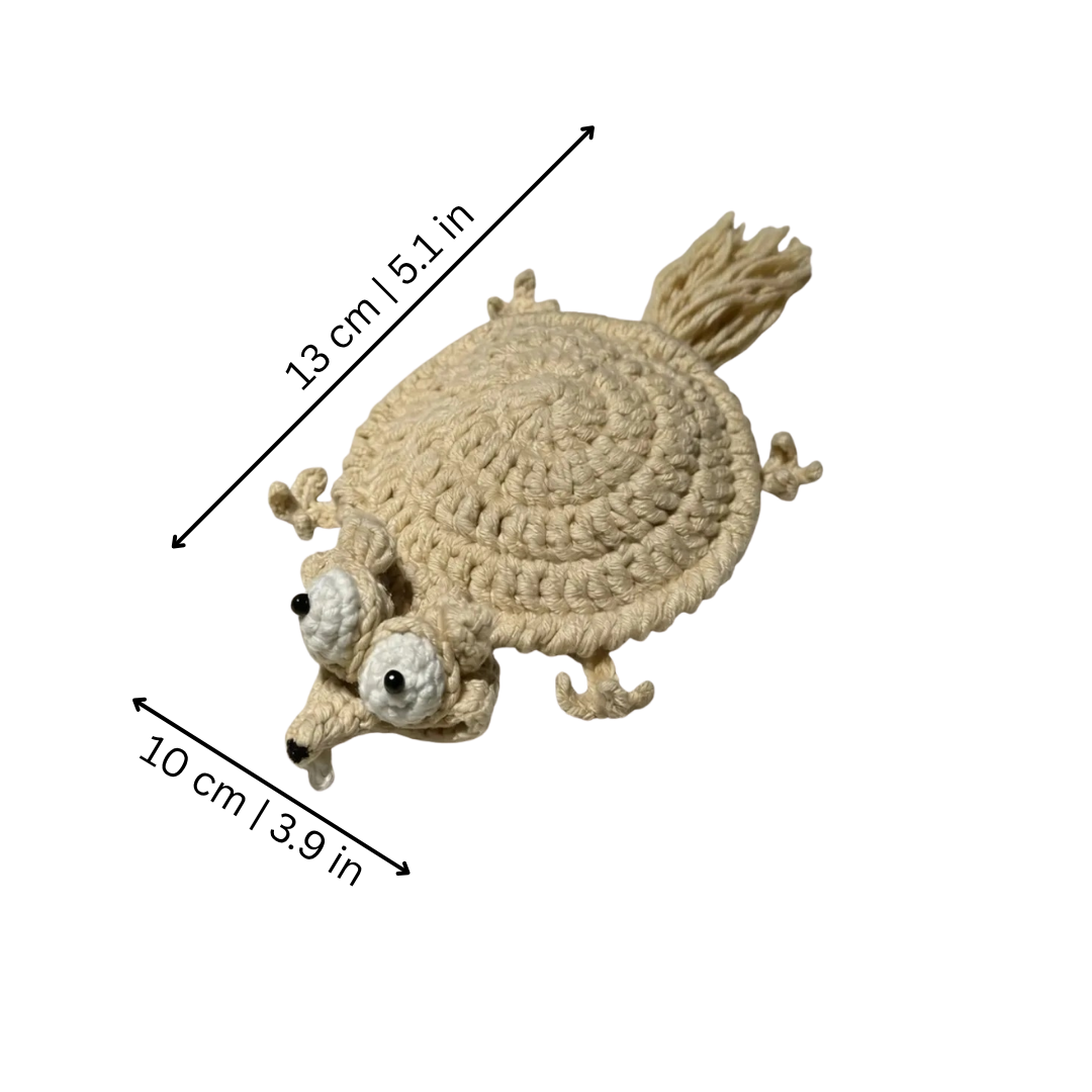 Dessous-de-verre au crochet motif animal