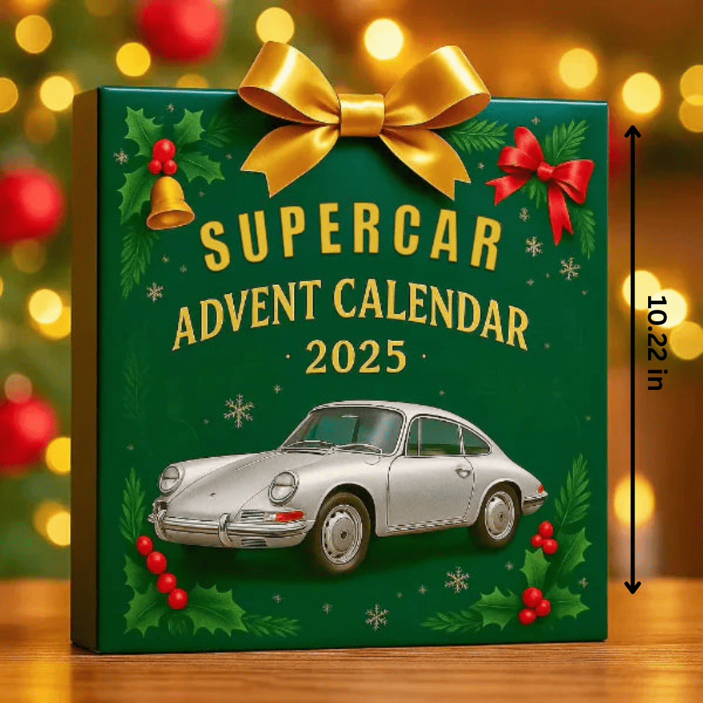 DRIVEVENTURE – Limited Supercar Advent Calendar with 24 Precise Miniature Models