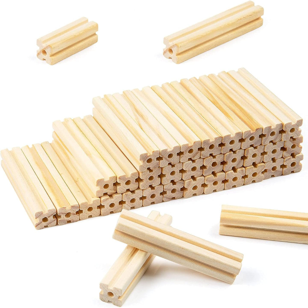 Ensemble de construction en bois créatif pour enfants