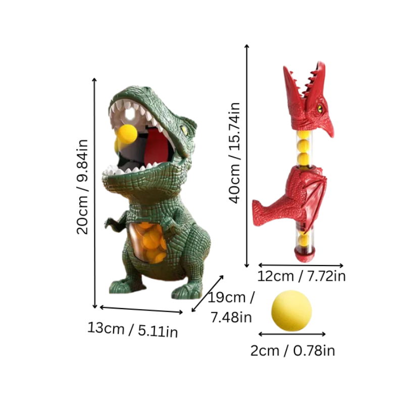 Ensemble de jeu dinosaure avec pistolet pour enfants