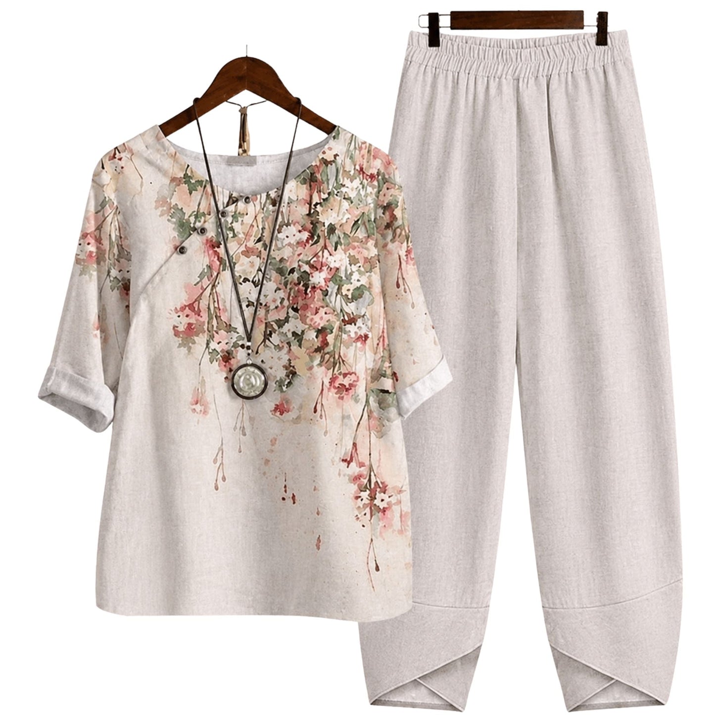 Ensemble femme en coton chic et confortable
