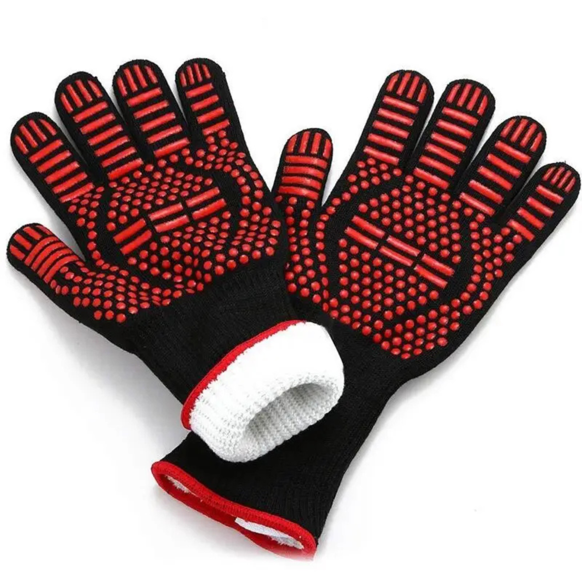 Gants de grillade résistants jusqu'à 800 °C