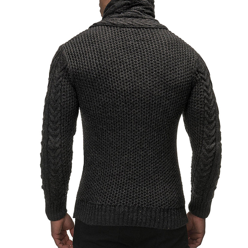 Gilet à col roulé pour homme | Un gilet élégant et décontracté pour homme