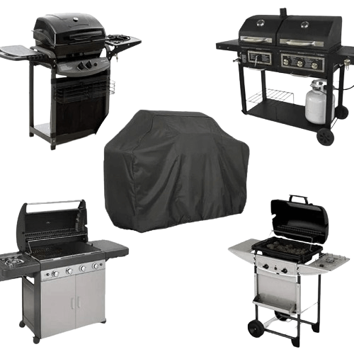 Housse de protection résistante aux intempéries pour grands et petits barbecues