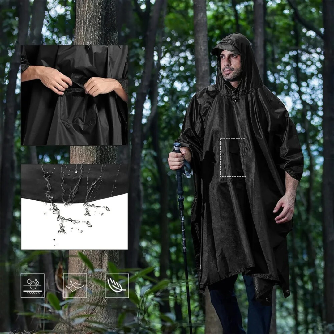 Imperméable de randonnée 3 en 1