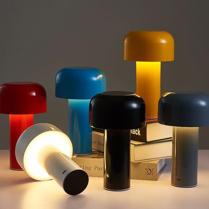 Lampe de table LED sans fil champignon dimmable
