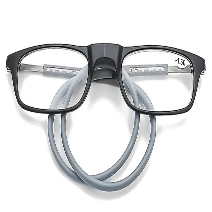 Lunettes de lecture réglables avec cordon de cou magnétique