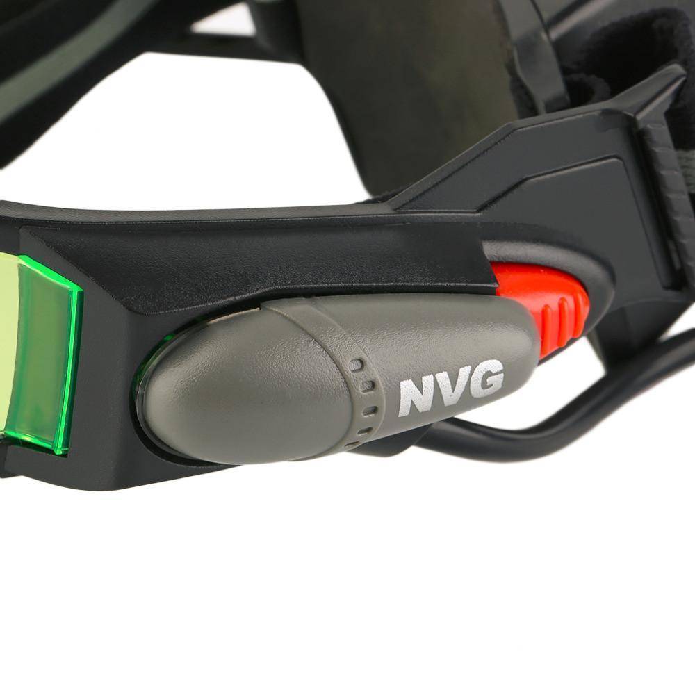Lunettes de vision nocturne ajustables avec lampes escamotables