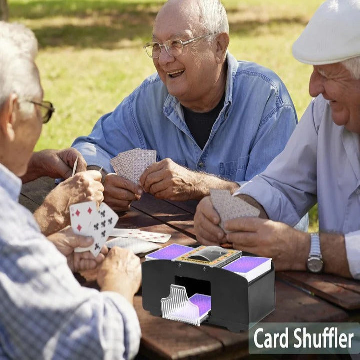 Mélangeur de cartes à jouer électrique et automatique