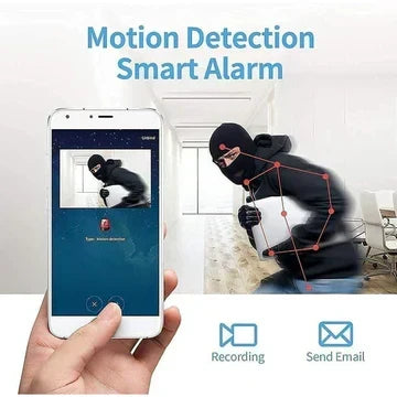 Mini caméra sans fil magnétique avec transmission en direct audio et vidéo
