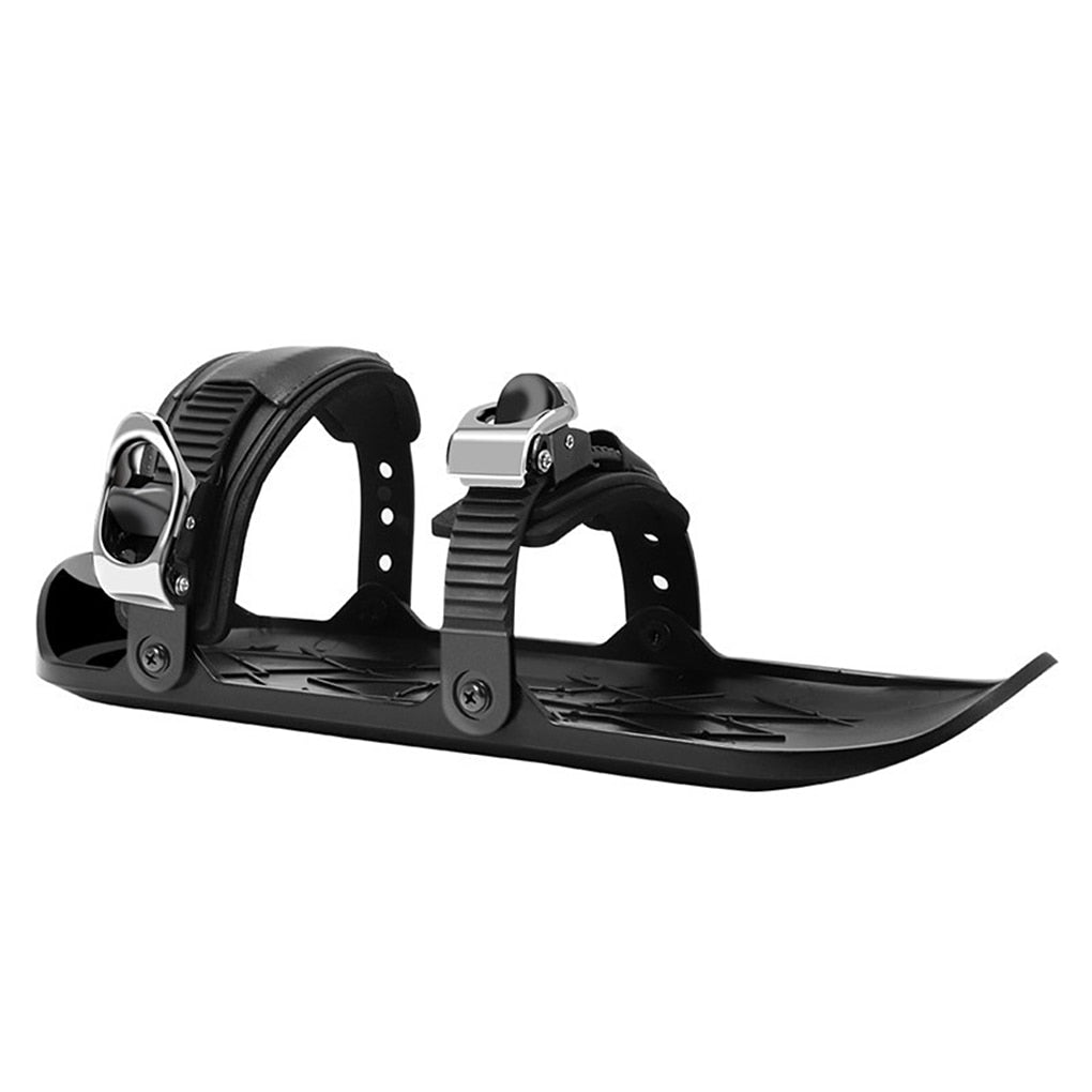Mini-skis de neige avec sangles réglables pour chaussures