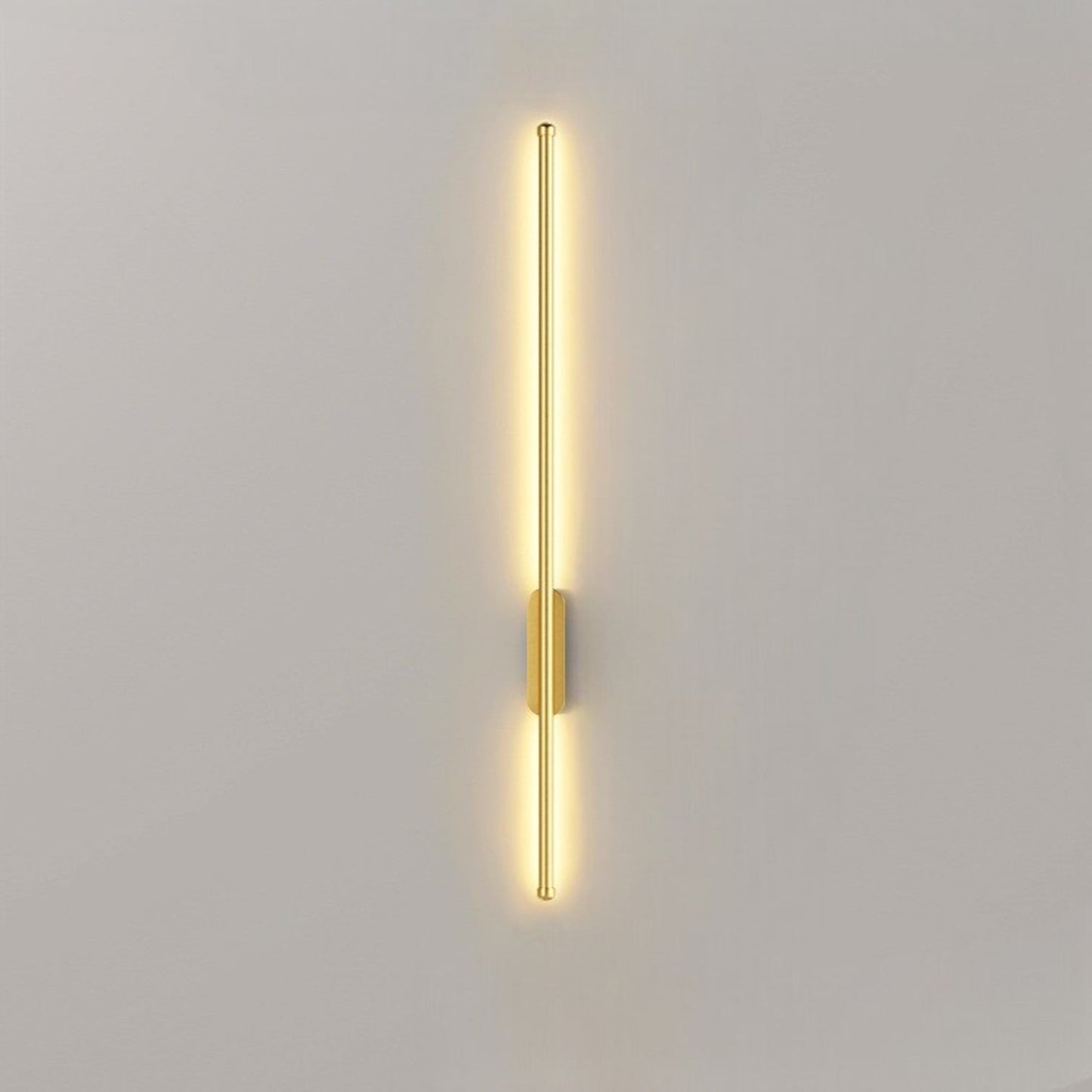 Minimalist LED Wall Sconce for Living Room and Office, 60 cm or 100 cm, Warm Light 3000K, Easy Installation