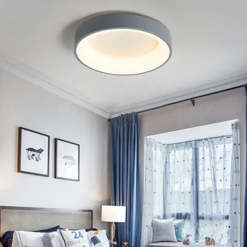 Modern LED Ceiling Lamp in Scandinavian Style