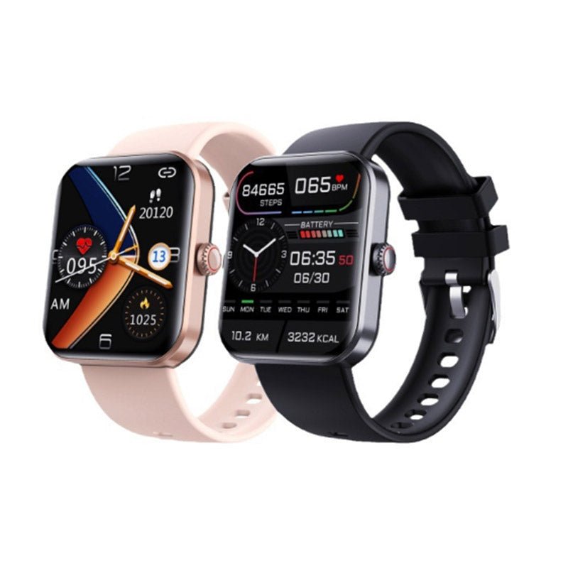 Montre connectée avec suivi de la santé, mesure de la glycémie, suivi de l'activité physique et écran tactile couleur