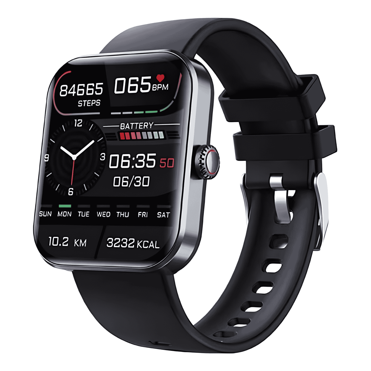 Montre connectée avec suivi non invasif de la glycémie et de la santé