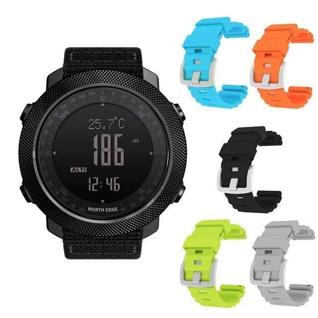 Montre digitale d'extérieur avec altimètre et boussole