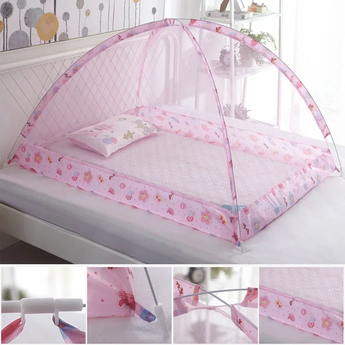 Moustiquaire pliable pour bébés et jeunes enfants