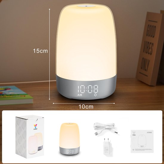 Olvoria | Aurora Wake-Up Light with Natural Sounds