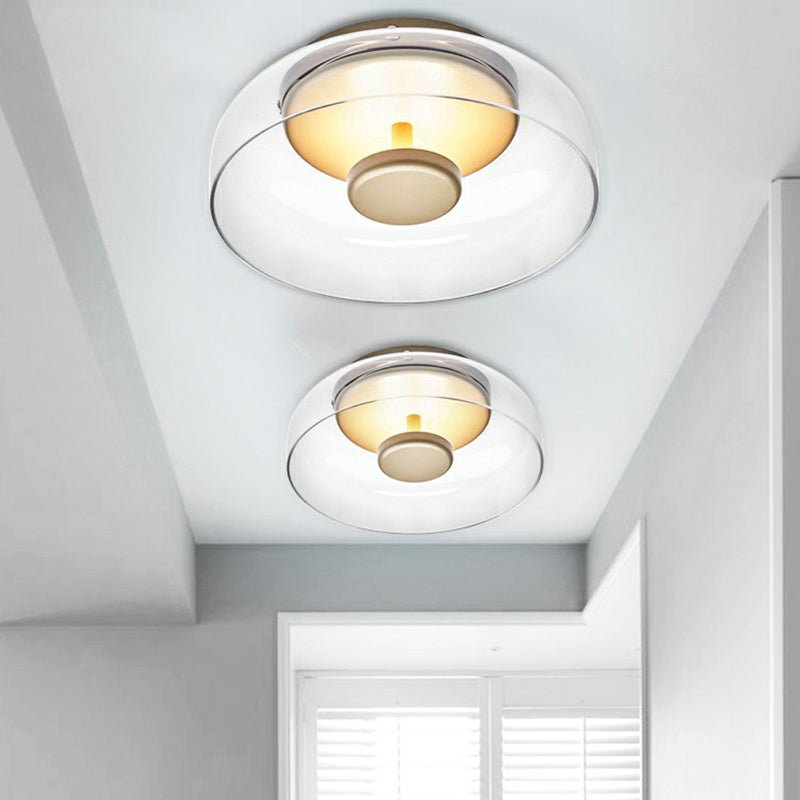 Olvoria | CrystalShine LED Ceiling Light | Modern Glass Design
