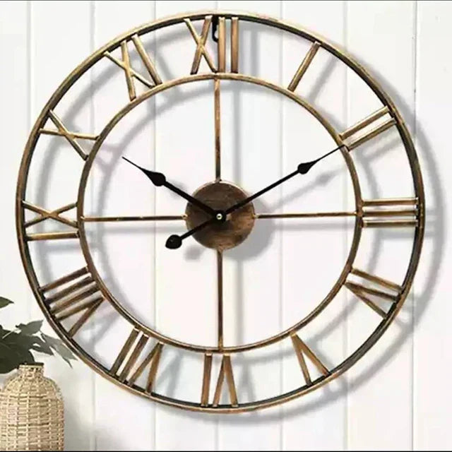 Olvoria | Majestic Clock in Metal