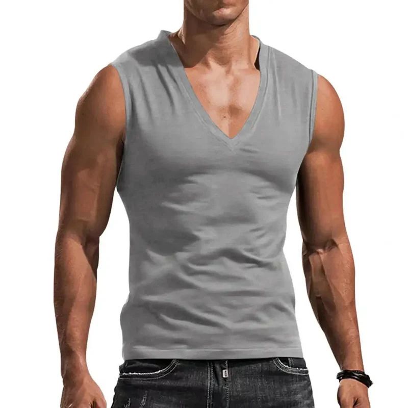Olvoria | Men's Sleeveless V-Neck Tank Top